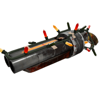 Festivized Shot to Hell Scattergun (Battle Scarred)