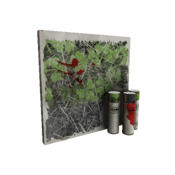 Clover Camo'd War Paint (Battle Scarred)