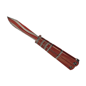 Peppermint Swirl Knife (Minimal Wear)