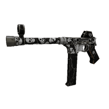 Skull Cracked SMG (Field-Tested)