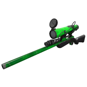 Health and Hell (Green) Sniper Rifle (Well-Worn)