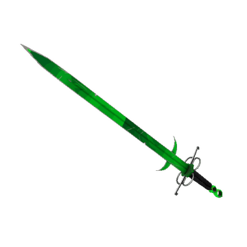 Health and Hell (Green) Claidheamh Mòr (Minimal Wear)