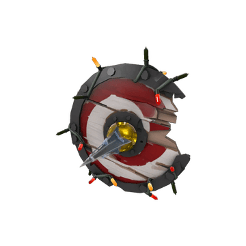 Professional Killstreak Festive Chargin' Targe
